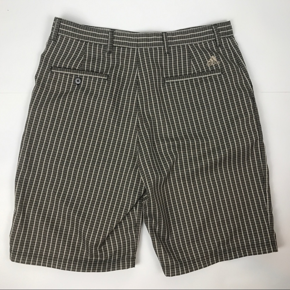Adidas Men's Golf Plaid Shorts 34